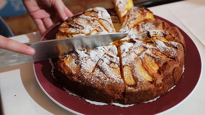 Apfel-Eis-Kuchen